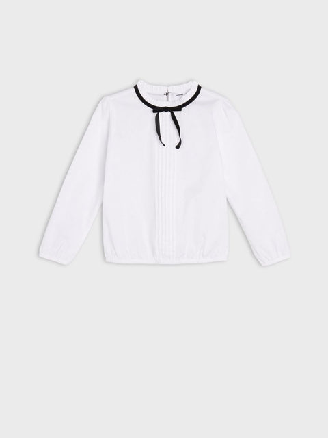 Sinsay Baby Girl's White Long Sleeve Blouse |Sinsay In Lebanon