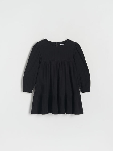 Reserved Baby Girl's Black Long Sleeve Dress | Reserved In Lebanon