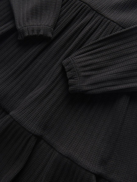 Reserved Baby Girl's Black Long Sleeve Dress | Reserved In Lebanon