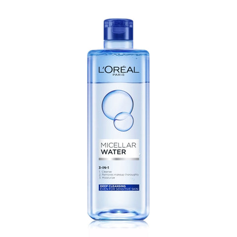 L'Oreal Paris Micellar Water 3 In 1 Deep Cleansing 400ml | L'Oreal Paris In Lebanon