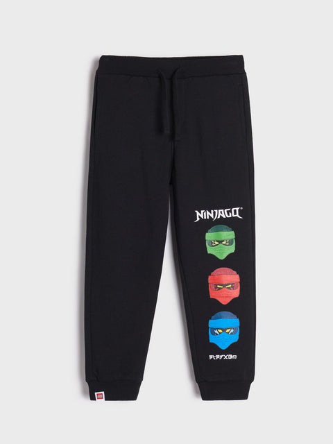 Sinsay Boy's Black  with cuffs Ninjago Sweatpants   |Sinsay  in Lebanon
