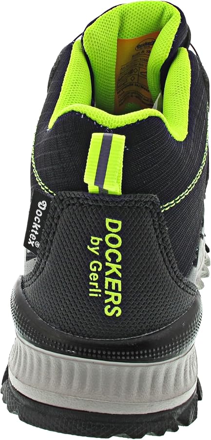 Dockers By Gerli Boy's Black Lace-up Boot | Dockers By Gerli In Lebanon