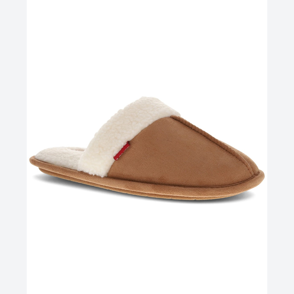 Levi's Women's Beige Talya Round Toe Design Scuff Slippers