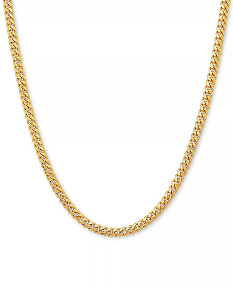 Giani Bernini Women's Gold Curb Chain Sterling 18k Gold-Plated Over Sterling Necklace| Giana Bernini In Lebanon