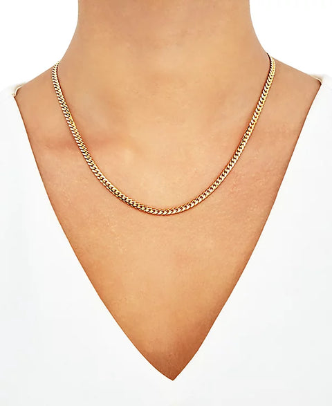 Giani Bernini Women's Curb Link 3.5mm Chain Necklace In 18k Gold-Plated | Giani Bernini In Lebanon