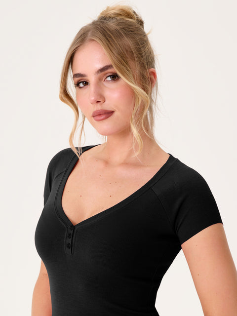 Sinsay Women's Black Fitted midi Dress | Sinsay in Lebanon