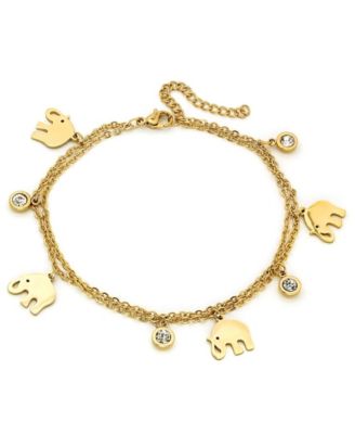 Steel Time Women's Gold Elephant Bracelet |Steel Time in Lebanon