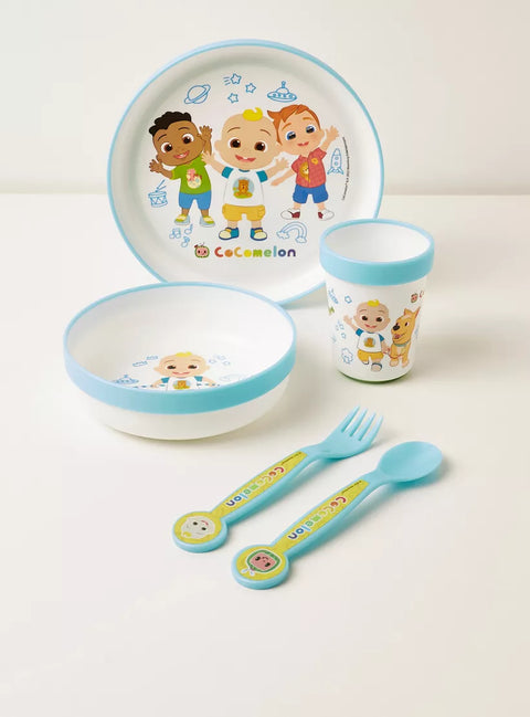 Cocomelon Print 5-Piece Dinner Set AD-286 | Cocomelon In Lebanon