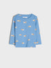 Sinsay Baby Boy's Blue & Mustard Printed 2 Packs T-Shirt | Sinsay In Lebanon
