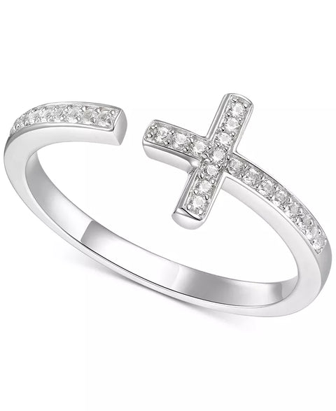 R.H.Macy&Co Women's Silver Cross Ring| R.H.Macy&Co in Lebanon