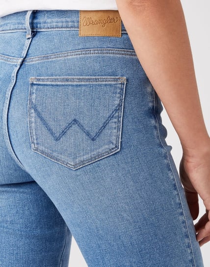 Wrangler Women's Light Blue Straight River Jeans | Wrangler In Lebanon