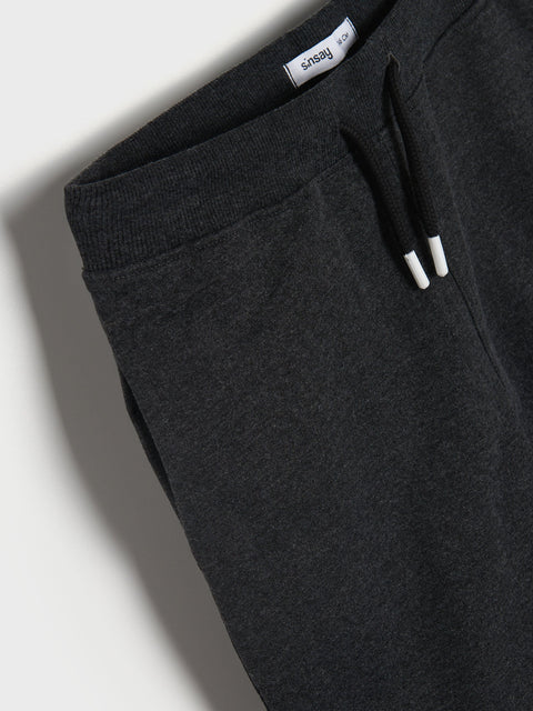 Sinsay Boy's Dark Charcoal Jogger Sweatpants | Sinsay In Lebanon