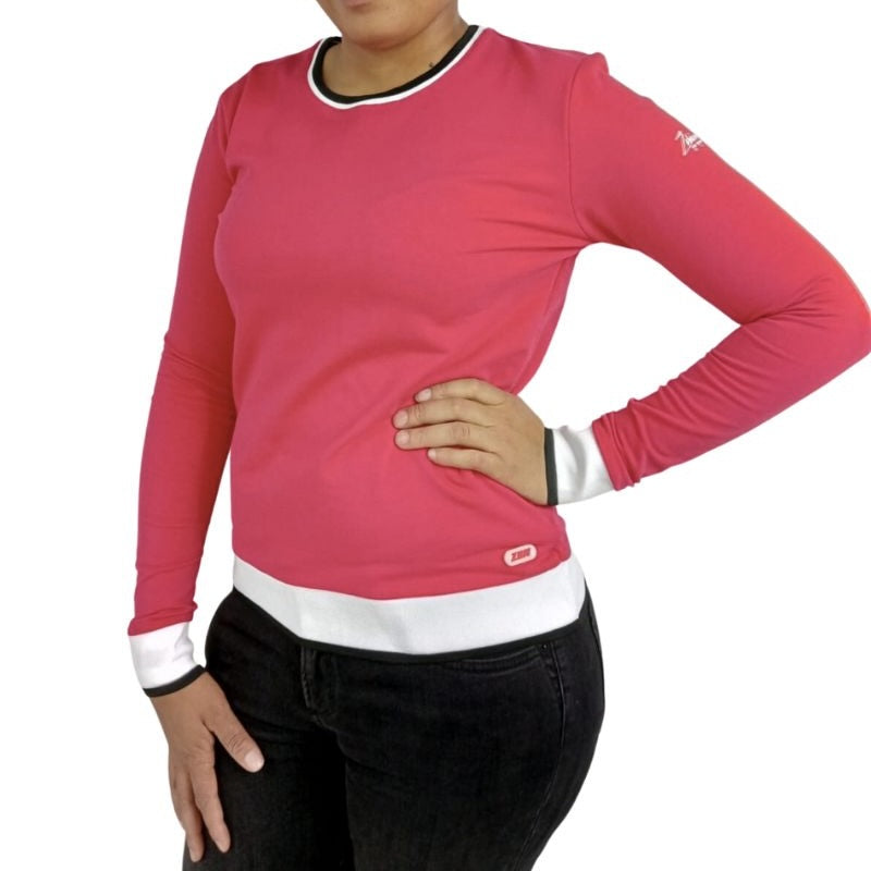 ZBN Sport Women's Fuschia Long Sleeve Blouse | ZBN Sport In Lebanon