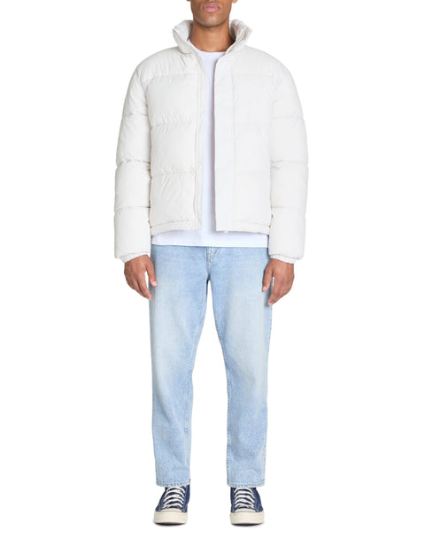 Celio Men's White Puffy Jacket|Celio In Lebanon