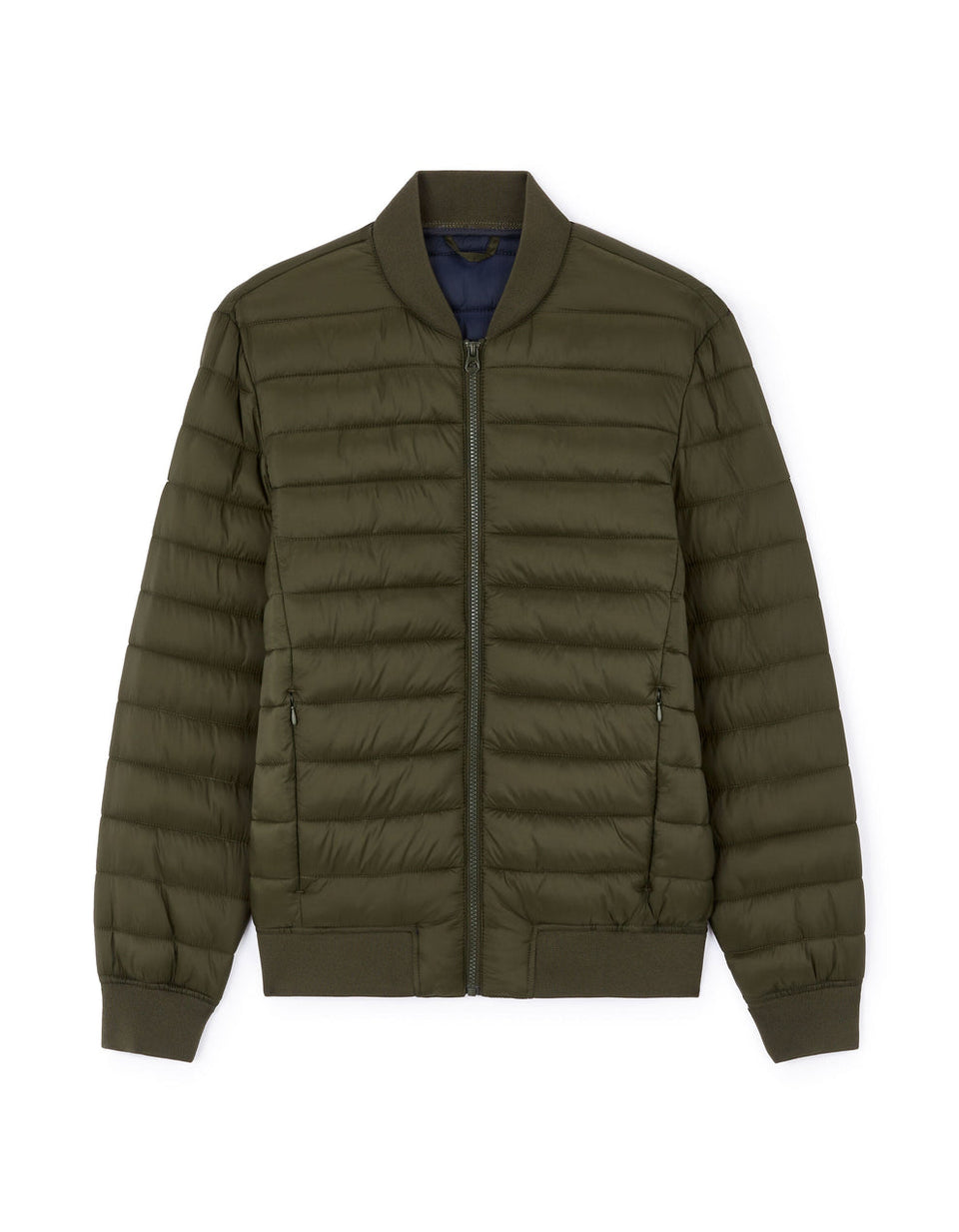 Celio Men's Khaki Green Puffy Jacket| Celio In Lebanon