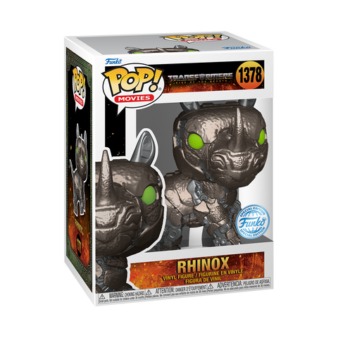 Funko POP Movies Transformers Rise of the Beast Rhinox| Funko In Lebanon