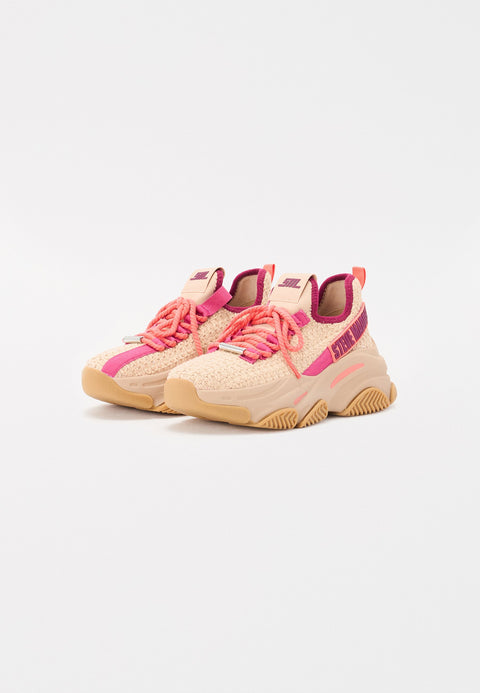 Steve Madden Girl's Blush & Coral Jproject Sneakers | Steve Madden In Lebanon