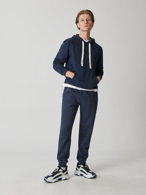 Sinsay Men's Navy Regular Fit Plain Hoodies | Sinsay In Lebanon