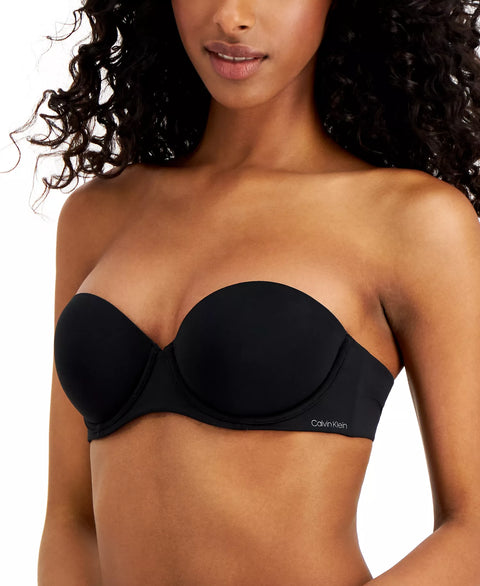 Calvin Klein Women's Black Perfectly Fit Push-Up Strapless Bra | Calvin Klein In Lebanon