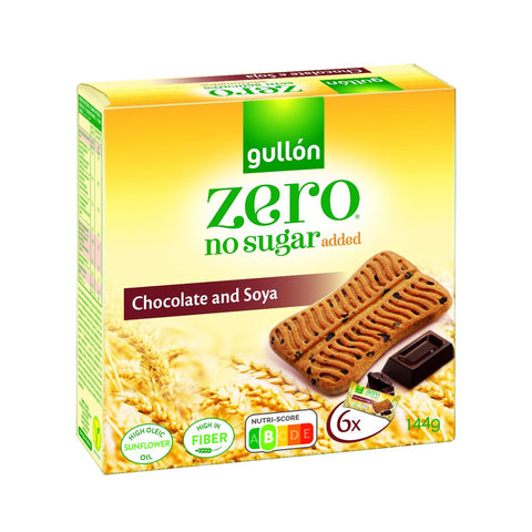 Gullon Chocolate Soja Sugar Free 144g | Gullon In Lebanon