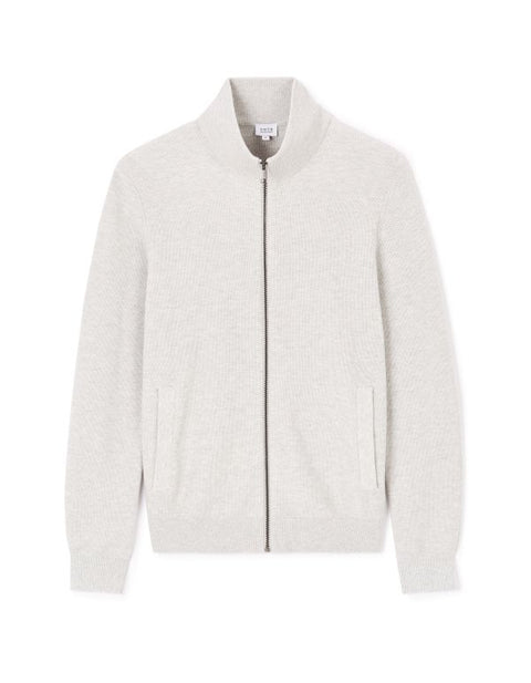 Celio Men's Light Grey High-Neck Jacket | Celio In Lebanon