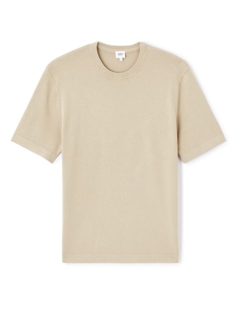Celio Men’s Sand The Boxy Cotton Round Neck T-shirt |Celio In Lebanon