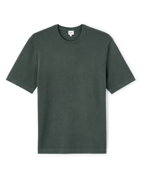 Celio Men's Khaki Green Boxy Crew Neck T-Shirt | Celio In Lebanon