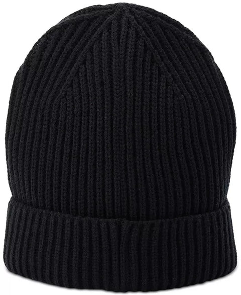 Tommy Hilfiger Men's Navy Fisherman Ribbed-Knit Logo Beanie | Tommy Hilfiger In Lebanon