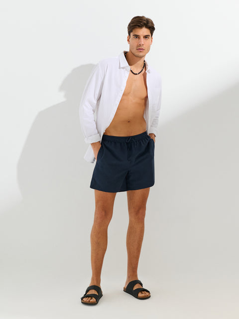 Sinsay Men's Navy Swimming trunks Short | Sinsay in Lebanon