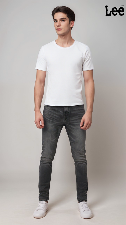 Lee Men's Washed Black Slim Jeans | Lee in Lebanon