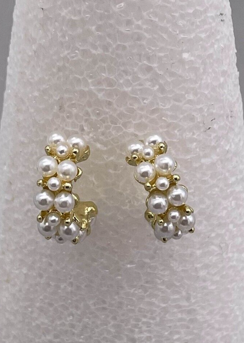 On 34th Women's Silver-Tone Medium Imitation Earrings | On 34th In Lebanon