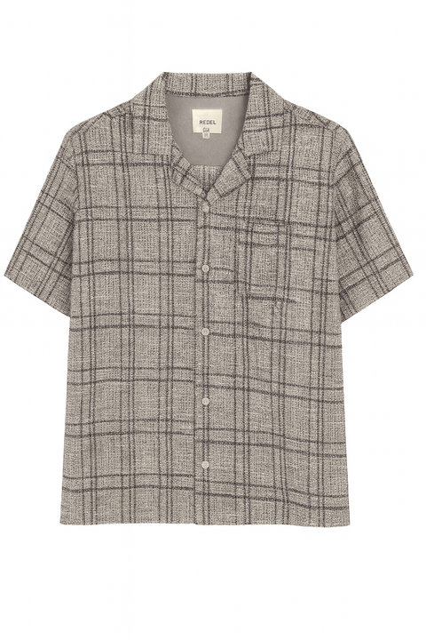 Rebel Men's White & Black RAvlin Shirt | Rebel In Lebanon