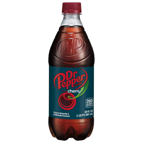 Dr.Pepper Cherry Soda Bottle 591m | Dr.Pepper In Lebanon