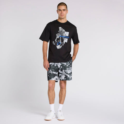 Reebok Men's Black/White Basketball Transition Short | Reebok In Lebanon