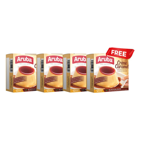 Aruba Creme Caramel 80g 3+1 Free