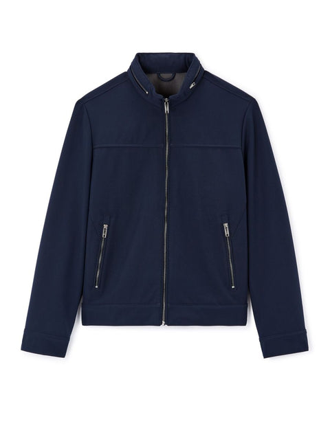 Celio Men's Navy High-Neck Jacket | Celio In Lebanon