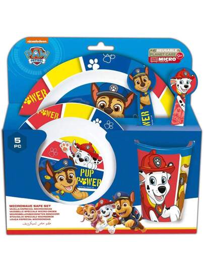 PAW Patrol Print 5-Piece Dinner Set AD-285| Paw Patrol In Lebanon