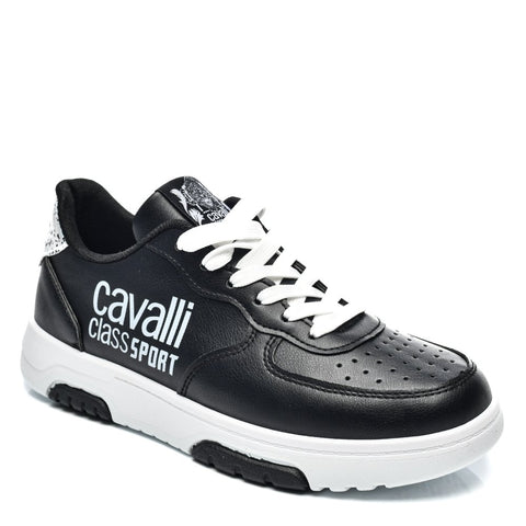 Cavalli Class Sport Women's Black Pantofi Sneakers |Cavalli Class Sport In Lebanon