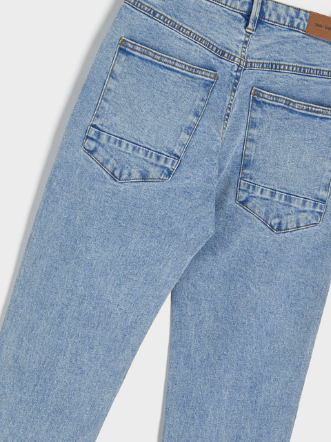 Sinsay Boy's Blue Adjustable Waist Slim Fit Jeans | Sinsay In Lebanon