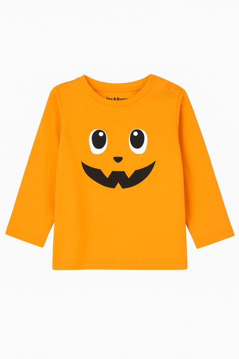 Sinsay Boy's Orange Long-Sleeve Blouse ANFK543