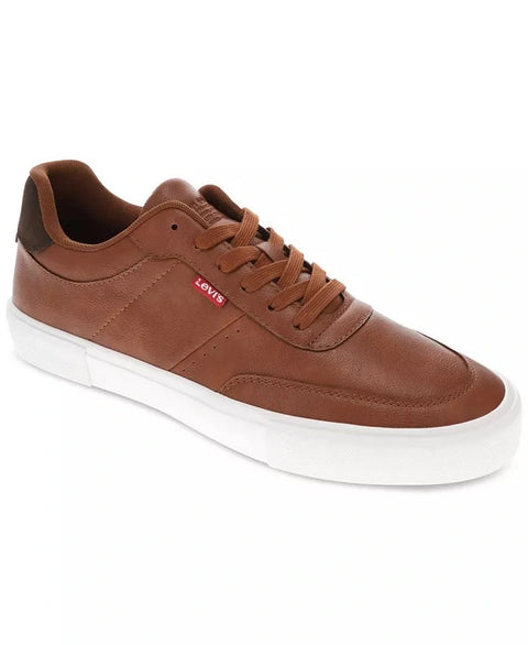 Levi's Men's Brown Munro Retro Low-Top Sneakers|Levi's In Lebanon