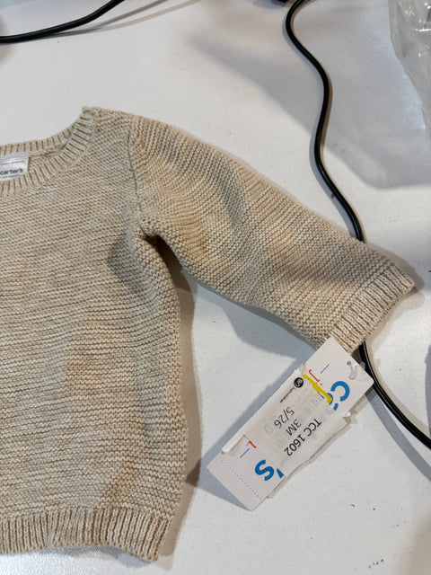 Carter's Just One You Baby Boy's Light Beige Knitted Sweaters | Carter's Just One You In Lebanon
