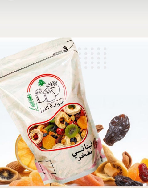Mounet Al Arz Mixed Dreid Fruit 400g