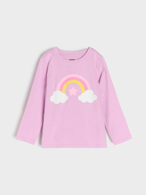 Sinsay Baby Girl's Pink/Purple Ponytail /Rainbow  2 Pajama Sets | Sinsay in Lebanon
