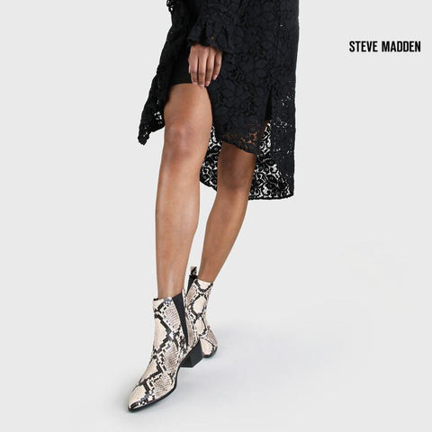 Steve Madden Women's Cobra Cade Leather Ankled Boots |Steve Madden in Lebanon