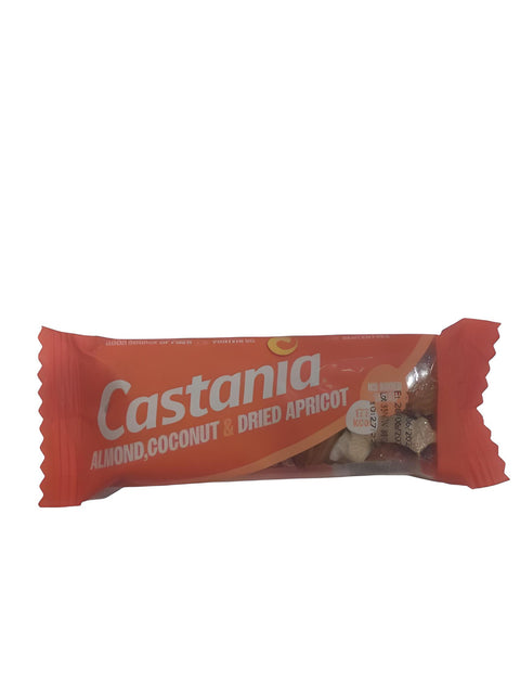 Castania Almond Coconut & Dried Apricot Bar 38g | Castania In Lebanon