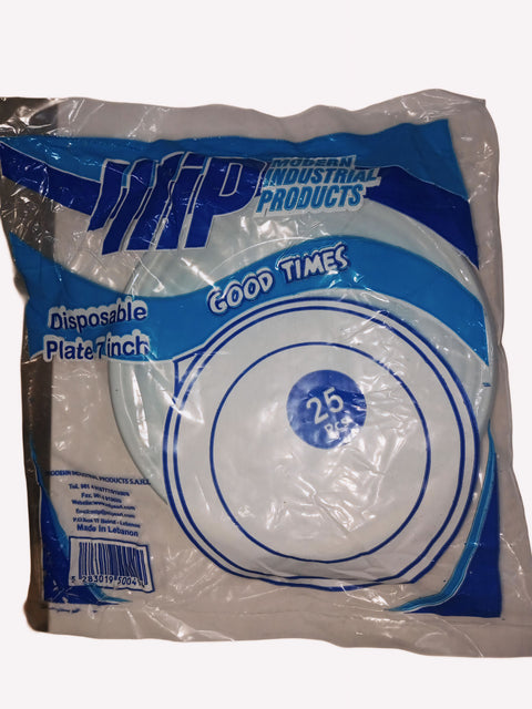 Good Times Disposable Plate (7 inch) 25Pcs
