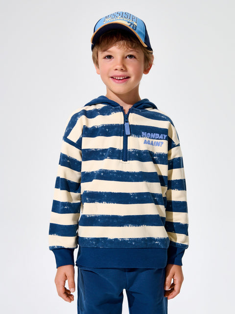Sinsay Baby Boy's Navy /Cream Hoodie | Sinsay in Lebanon