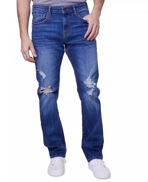 Lazer Men's Blue Slim-Fit Stretch Jeans | Lazer In Lebanon