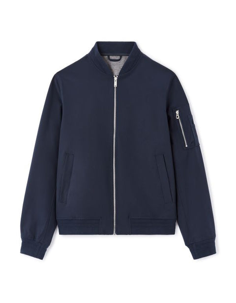 Celio Men's Navy Bomber Lightweight Jacket | Celio In Lebanon
